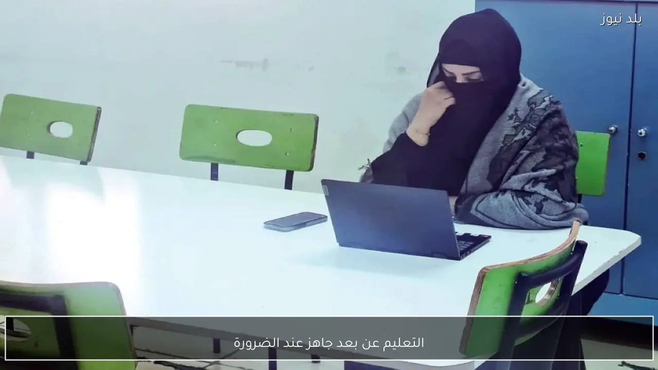 التعليم عن بعد جاهز عند الضرورة