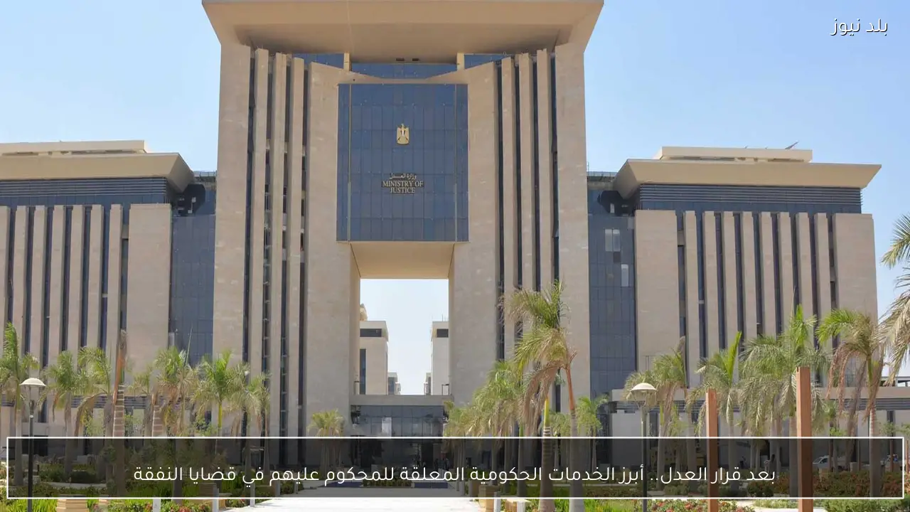 بعد قرار العدل.. أبرز الخدمات الحكومية المعلقة للمحكوم عليهم في قضايا النفقة