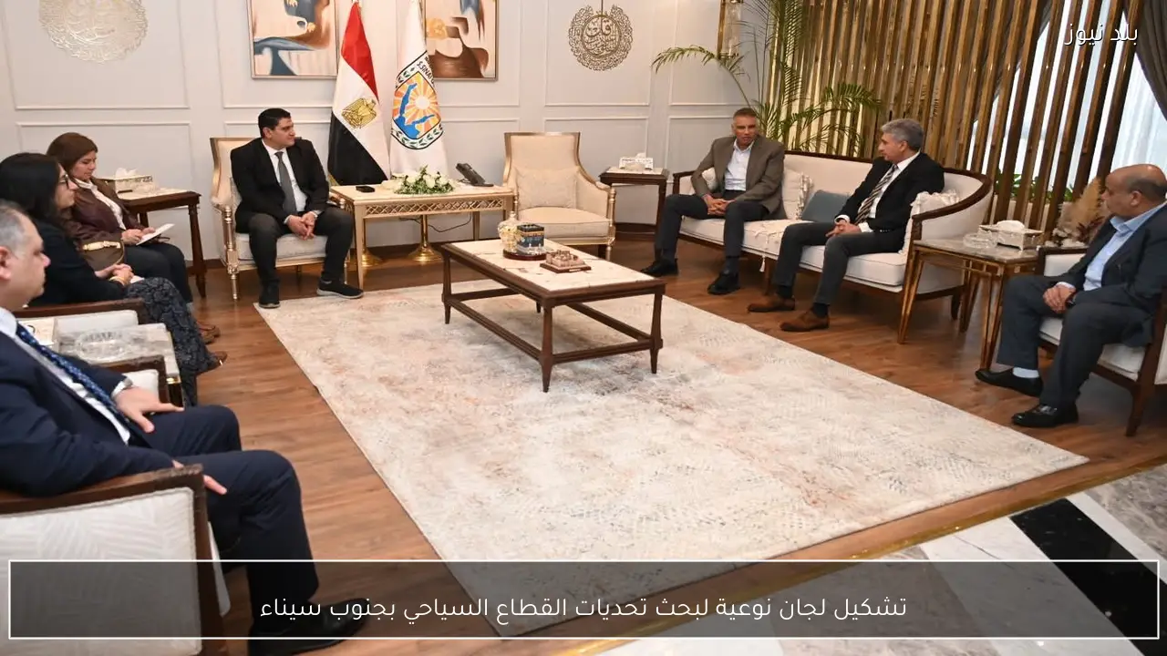 تشكيل لجان نوعية لبحث تحديات القطاع السياحي بجنوب سيناء