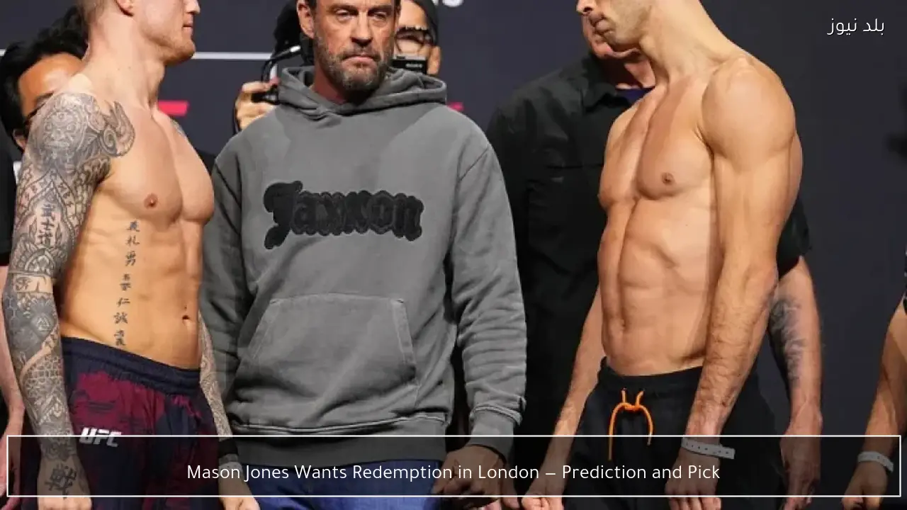 Mason Jones Wants Redemption in London — Prediction and Pick