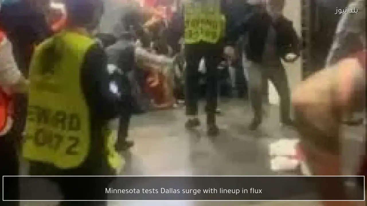 Minnesota tests Dallas surge with lineup in flux