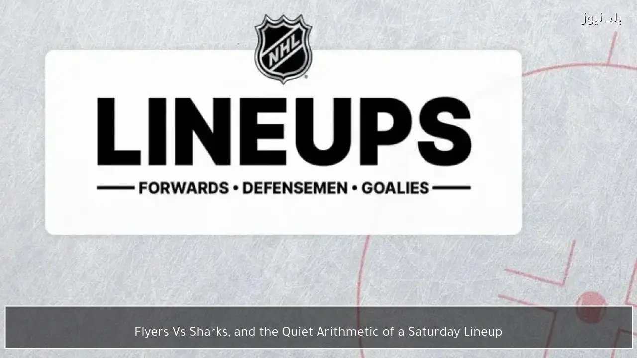Flyers Vs Sharks, and the Quiet Arithmetic of a Saturday Lineup