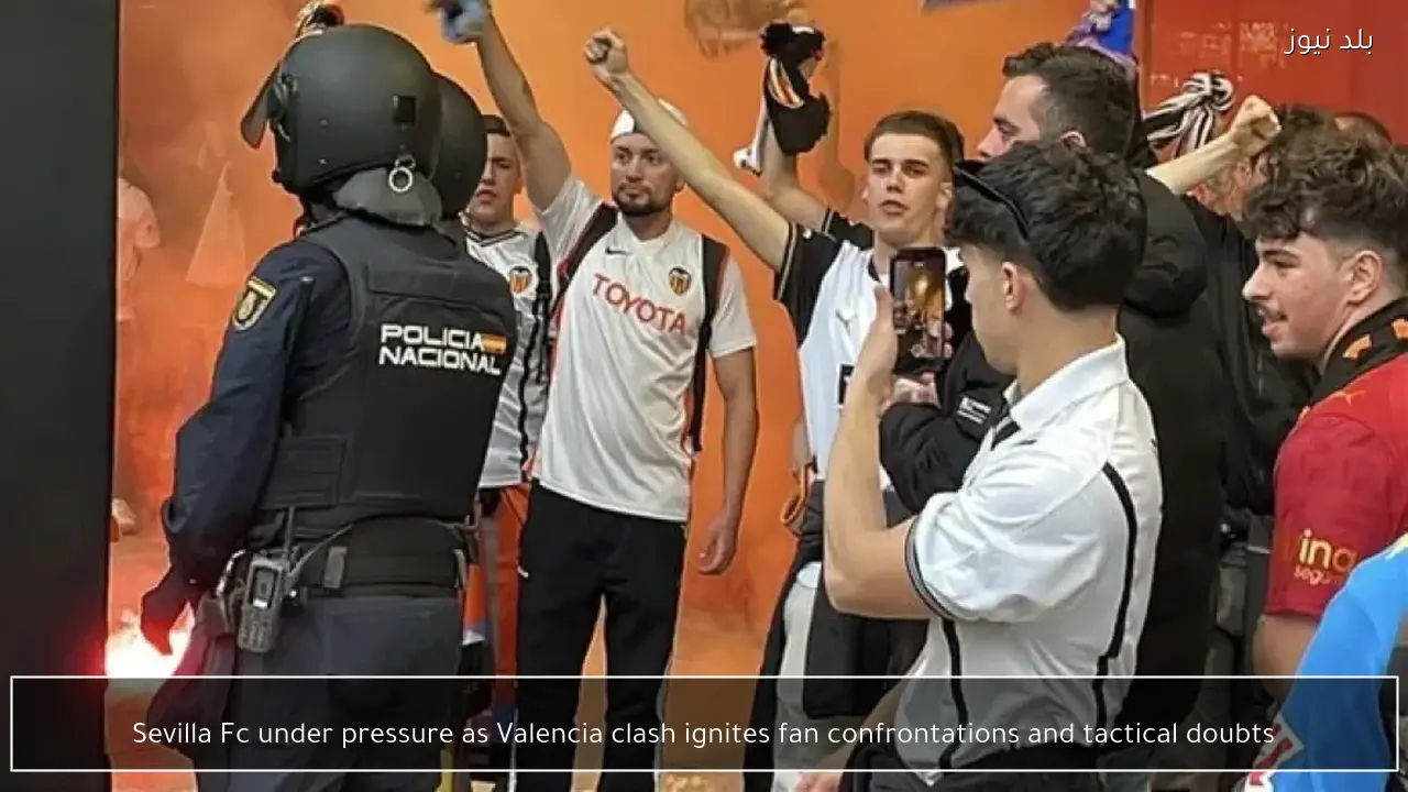 Sevilla Fc under pressure as Valencia clash ignites fan confrontations and tactical doubts