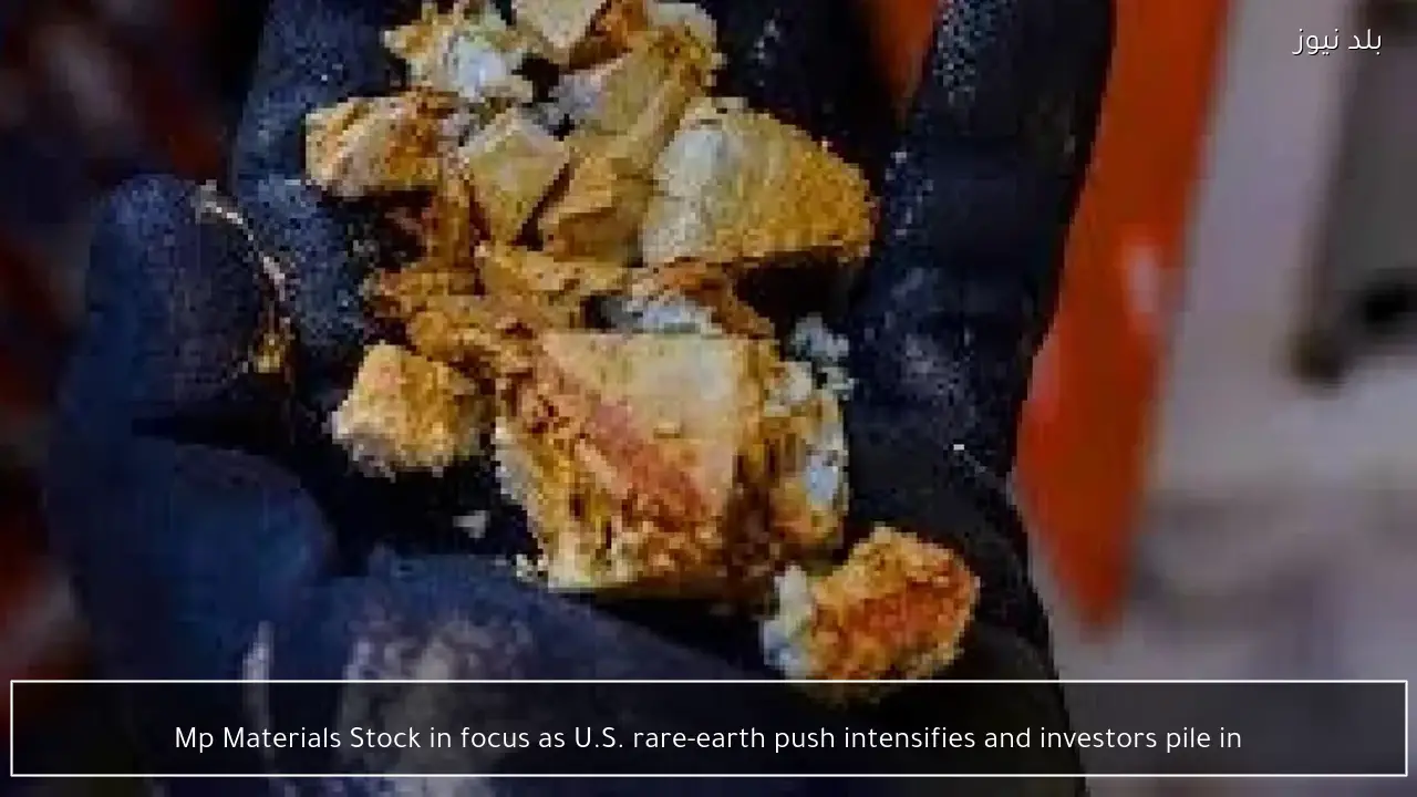 Mp Materials Stock in focus as U.S. rare-earth push intensifies and investors pile in