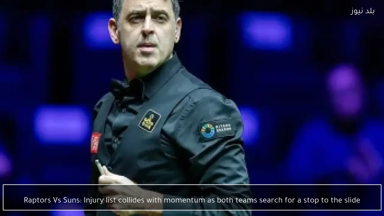 Raptors Vs Suns: Injury list collides with momentum as both teams search for a stop to the slide