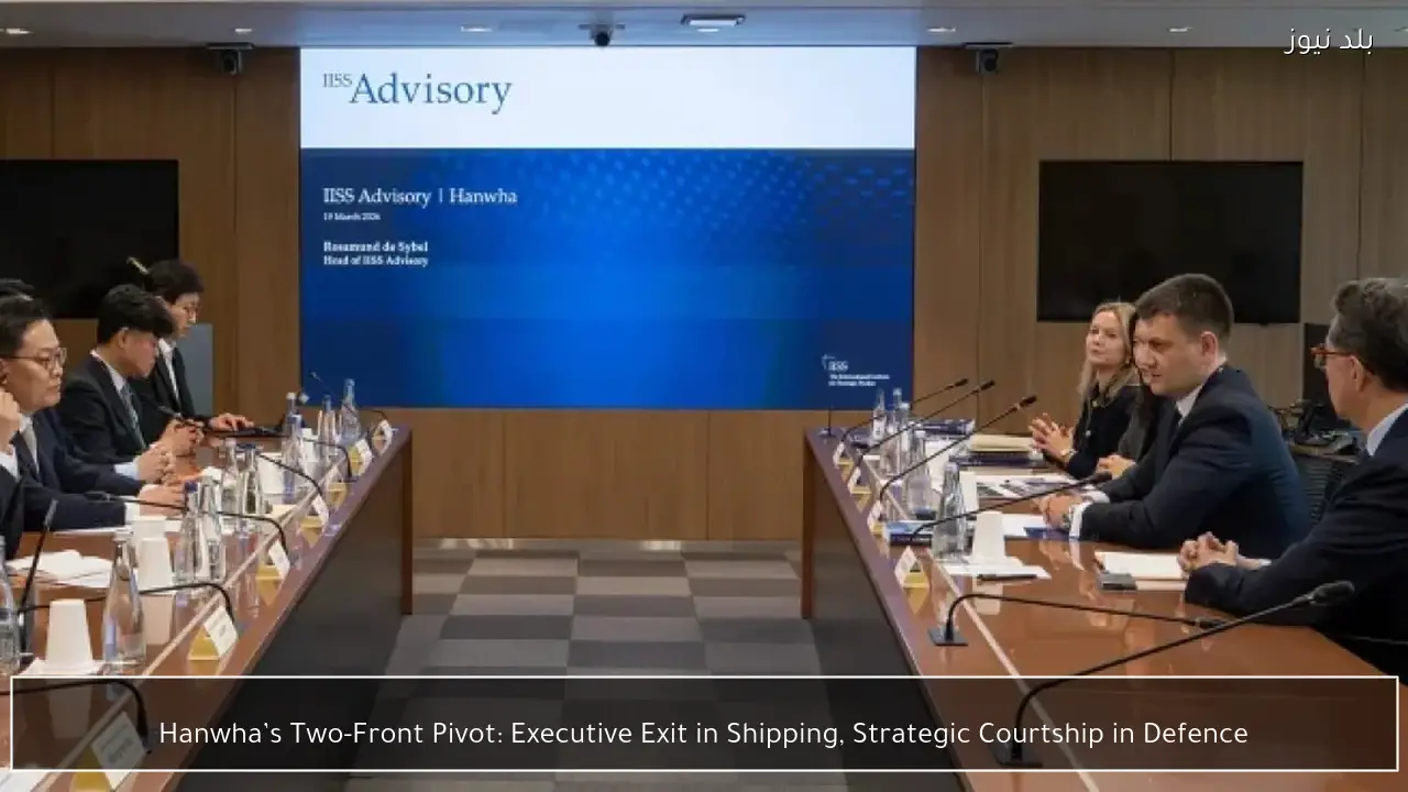 Hanwha’s Two-Front Pivot: Executive Exit in Shipping, Strategic Courtship in Defence