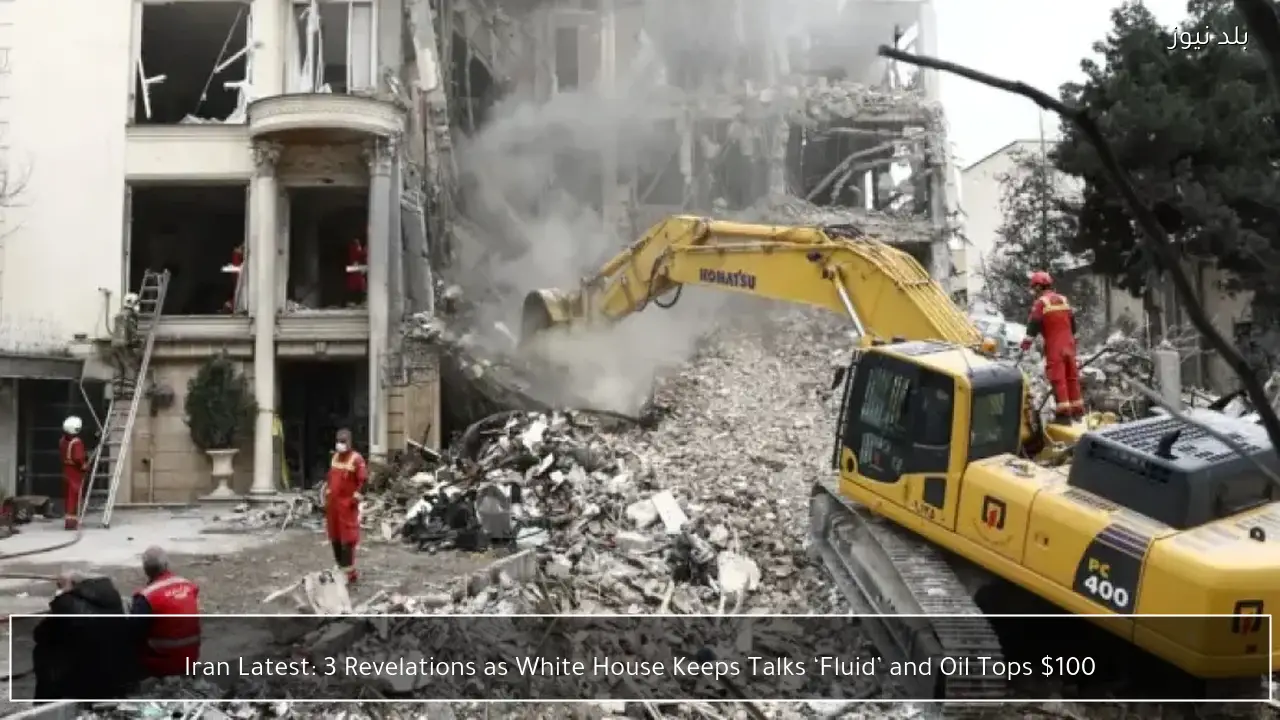 Iran Latest: 3 Revelations as White House Keeps Talks ‘Fluid’ and Oil Tops $100