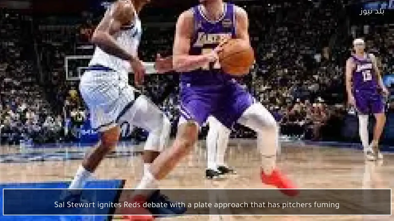 Sal Stewart ignites Reds debate with a plate approach that has pitchers fuming