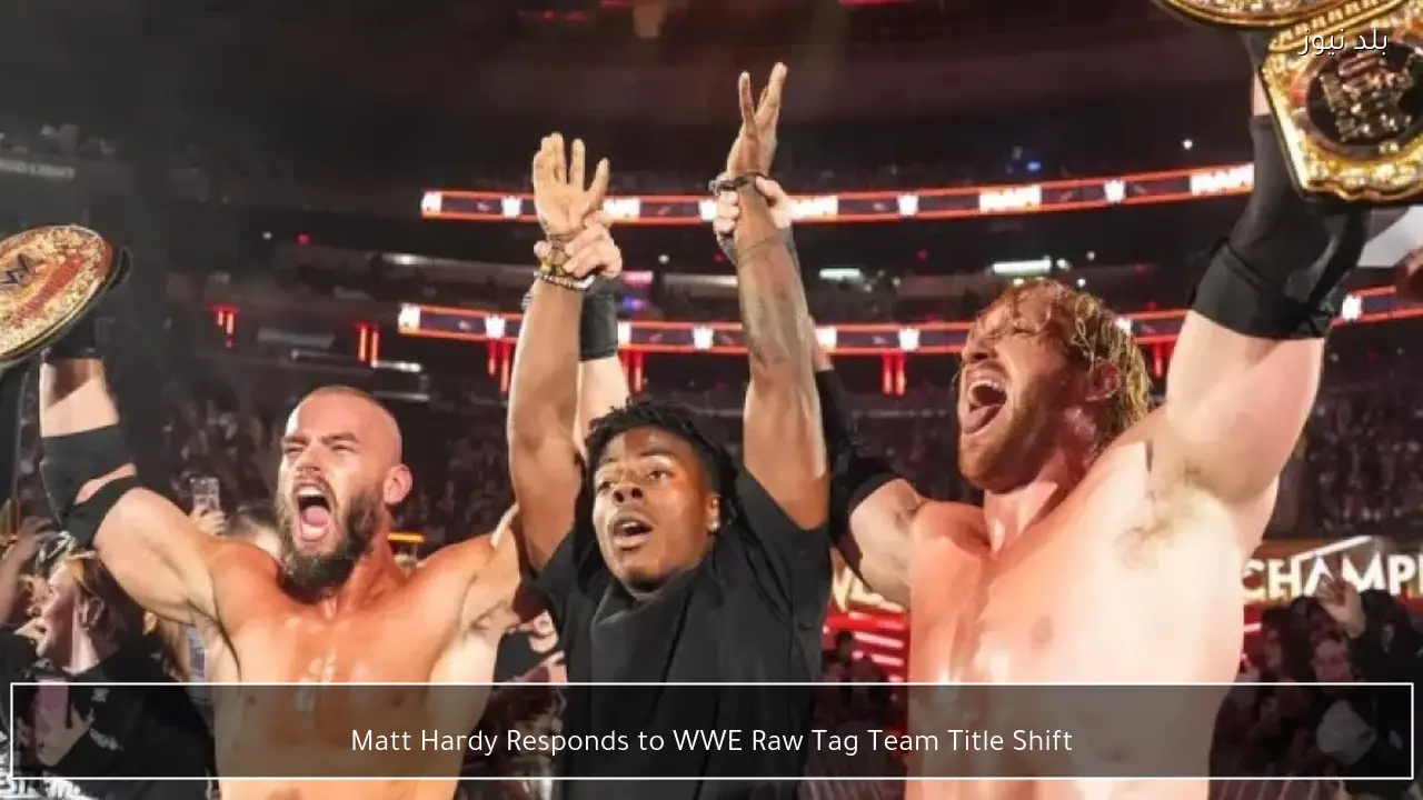 Matt Hardy Responds to WWE Raw Tag Team Title Shift