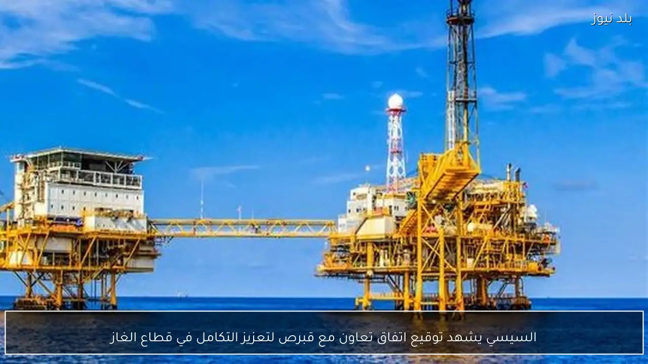 السيسي يشهد توقيع اتفاق تعاون مع قبرص لتعزيز التكامل في قطاع الغاز