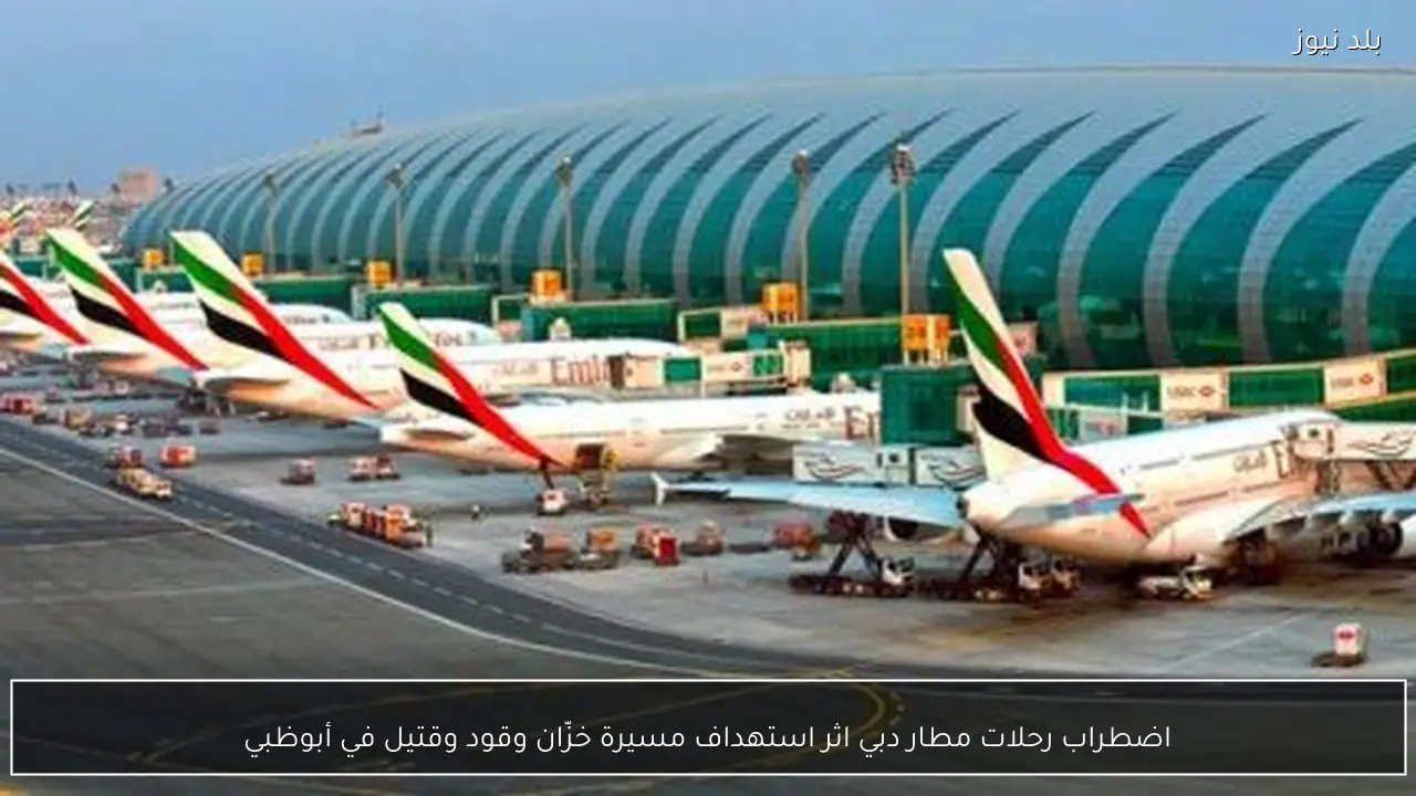 اضطراب رحلات مطار دبي اثر استهداف مسيرة خزّان وقود وقتيل في أبوظبي