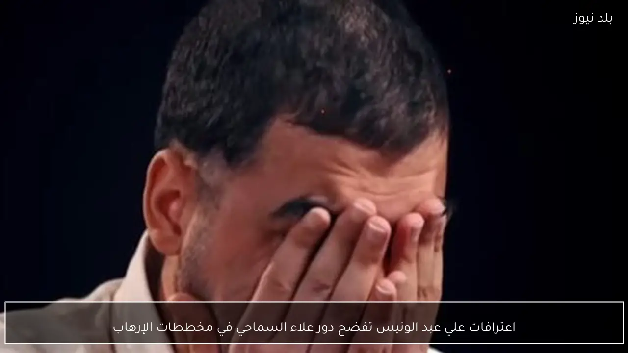 اعترافات علي عبد الونيس تفضح دور علاء السماحي في مخططات الإرهاب