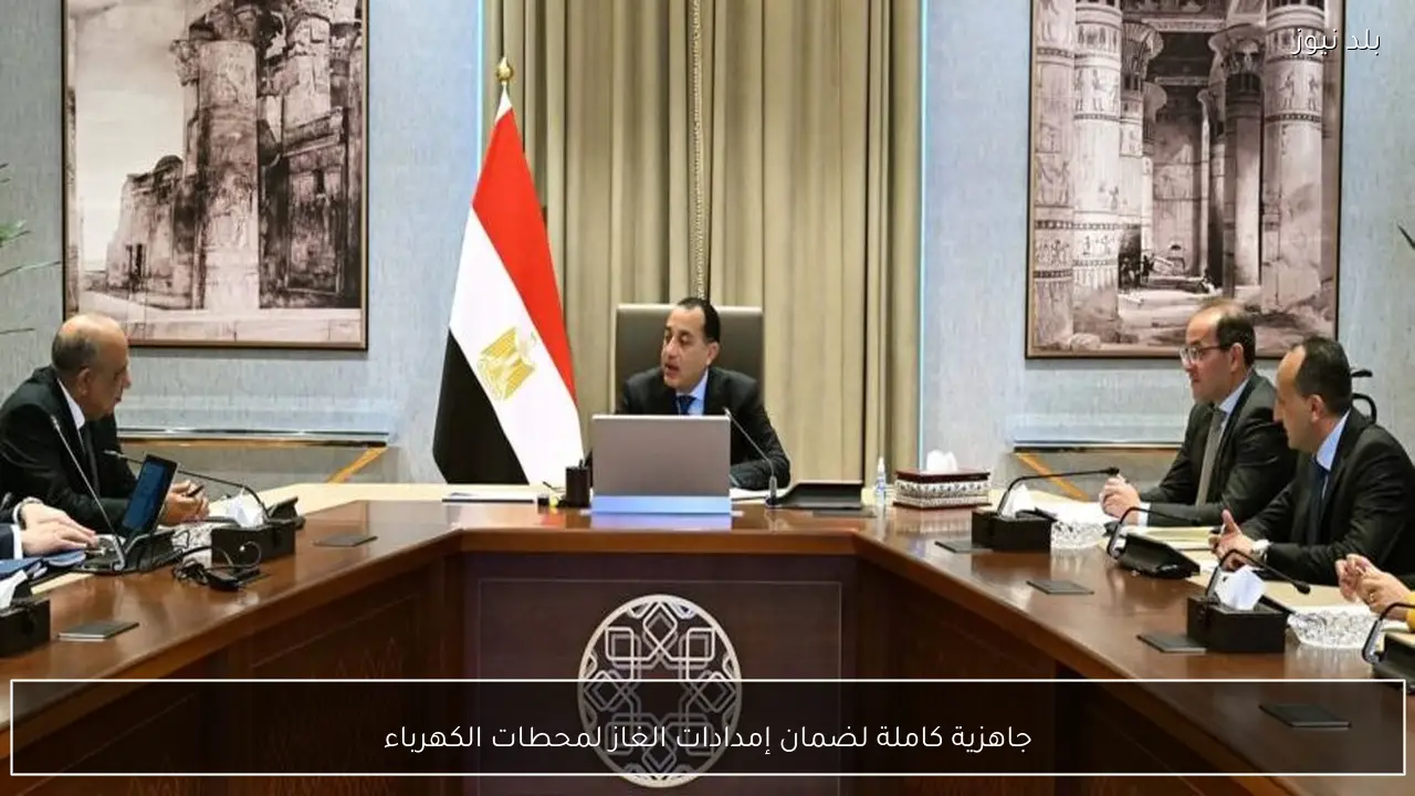 جاهزية كاملة لضمان إمدادات الغاز لمحطات الكهرباء