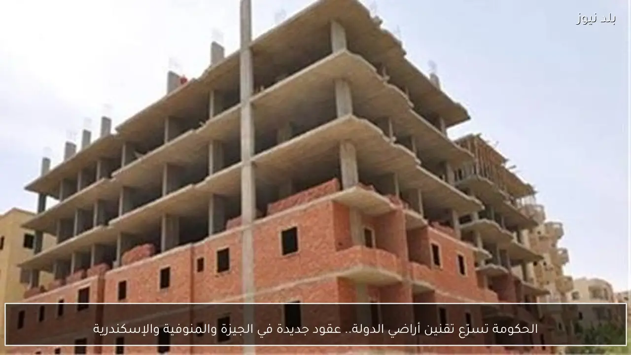 الحكومة تسرّع تقنين أراضي الدولة.. عقود جديدة في الجيزة والمنوفية والإسكندرية