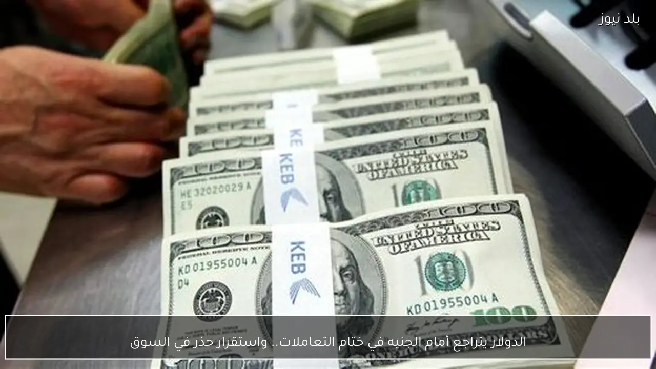 الدولار يتراجع أمام الجنيه في ختام التعاملات.. واستقرار حذر في السوق