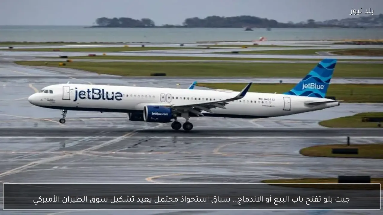 جيت بلو تفتح باب البيع أو الاندماج.. سباق استحواذ محتمل يعيد تشكيل سوق الطيران الأميركي