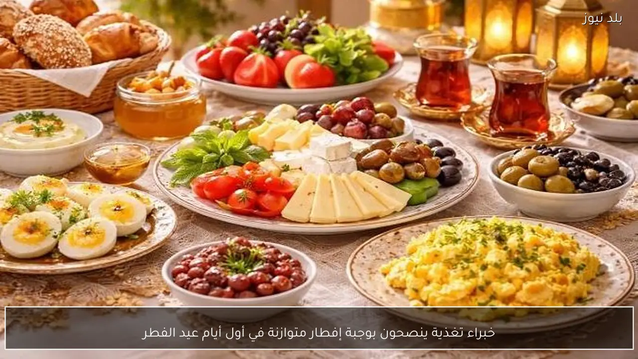 خبراء تغذية ينصحون بوجبة إفطار متوازنة في أول أيام عيد الفطر