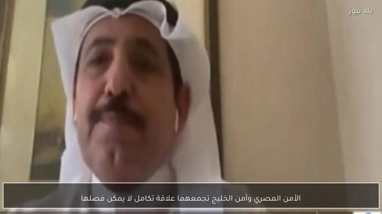 الأمن المصري وأمن الخليج تجمعهما علاقة تكامل لا يمكن فصلها