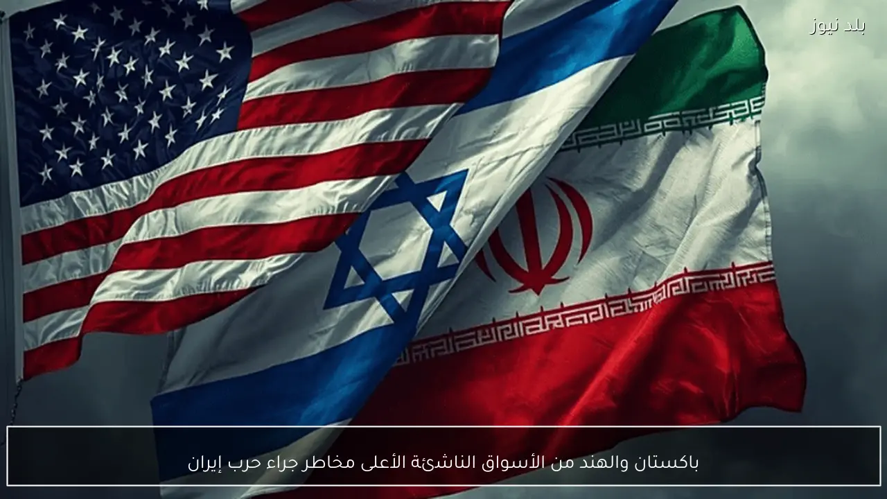 باكستان والهند من الأسواق الناشئة الأعلى مخاطر جراء حرب إيران