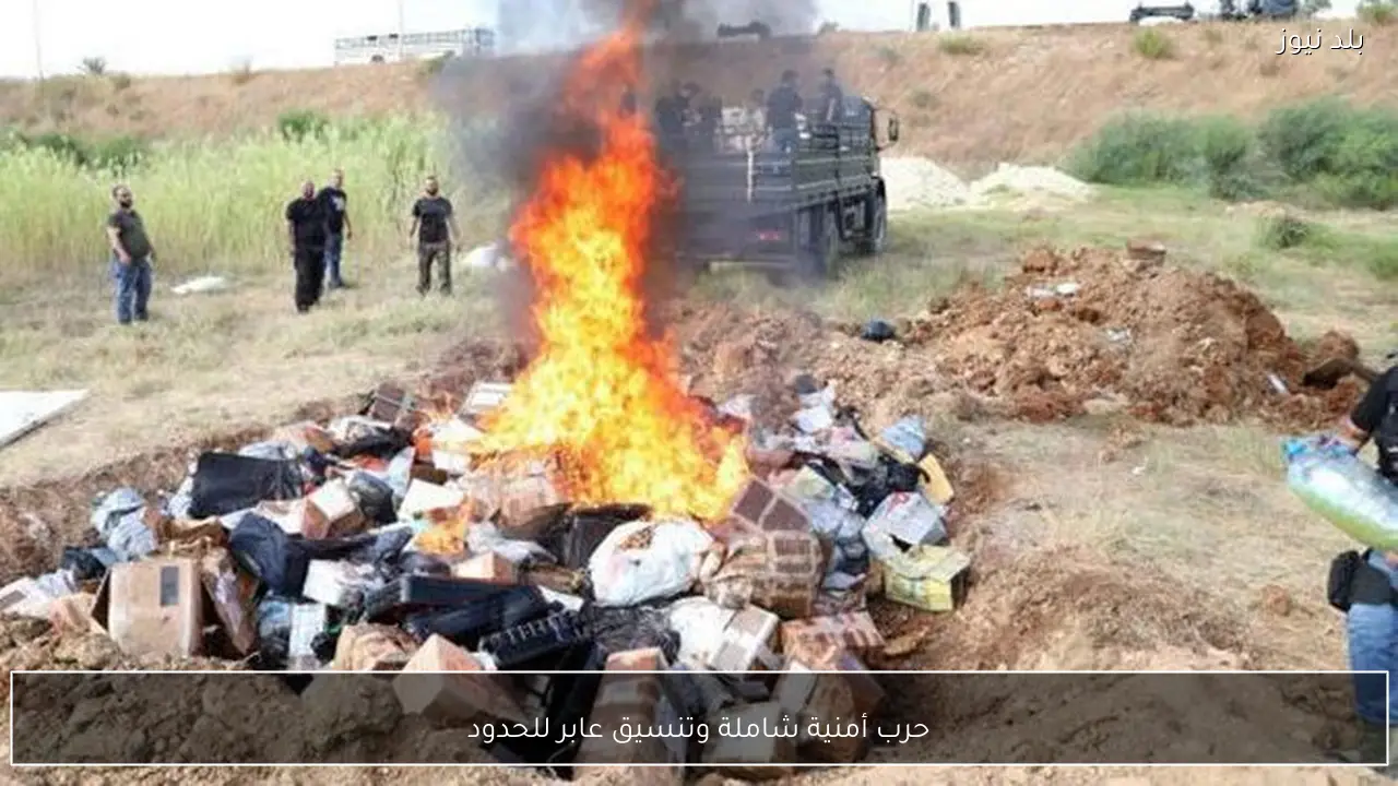 حرب أمنية شاملة وتنسيق عابر للحدود