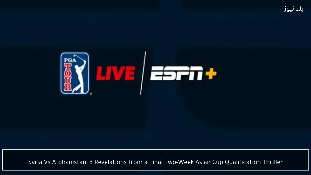 Syria Vs Afghanistan: 3 Revelations from a Final Two-Week Asian Cup Qualification Thriller