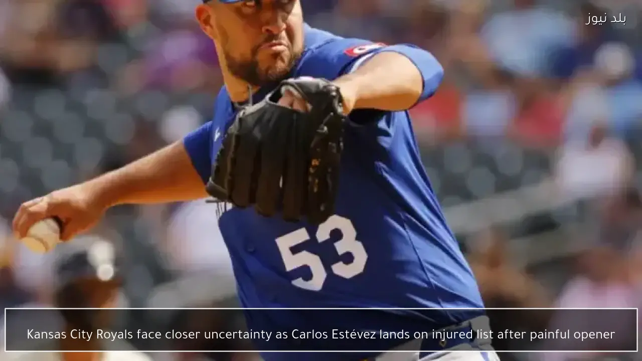 Kansas City Royals face closer uncertainty as Carlos Estévez lands on injured list after painful opener