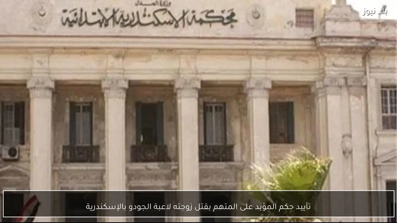 تأييد حكم المؤبد على المتهم بقتل زوجته لاعبة الجودو بالإسكندرية